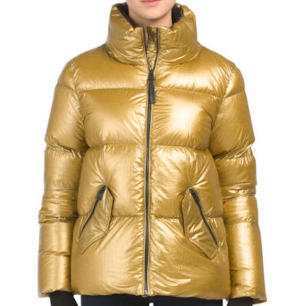 Mackage Mirri Jacket Coat With Scarf Down Puffer - Picture 3 of 9